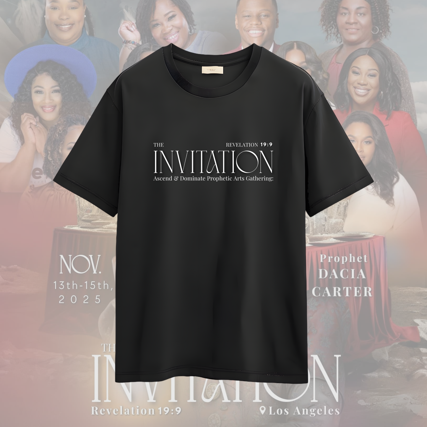 Ascend and Dominate “The Invitation” Conference T-Shirt